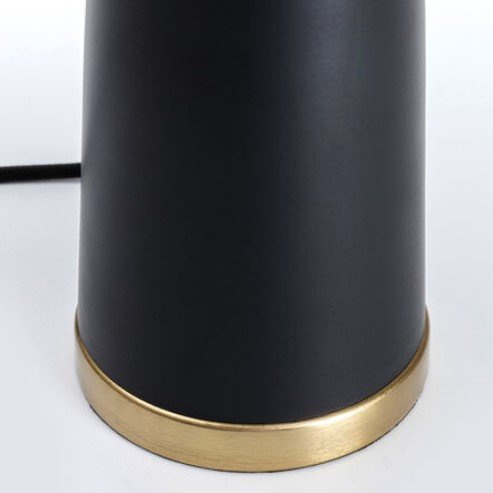 LAMPA STOŁOWA TIAN Ø36X50 CM CZARNA - KARE DESIGN