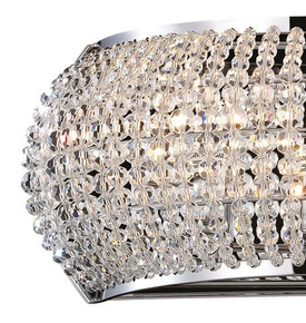 KINKIET KRYSZTAŁKI PASHA' AP3 CROMO 82264 IDEAL LUX