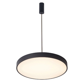 Lampa wisząca czarna Orbital LED Italux