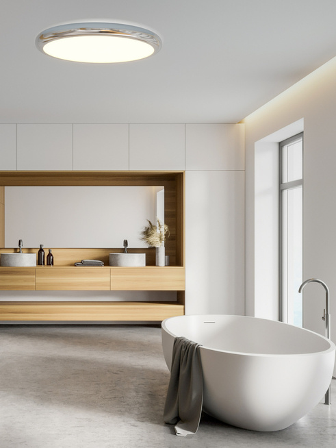 Plafon Piatto Cromo 80 OPEN DESIGN HIGHLIGHTS