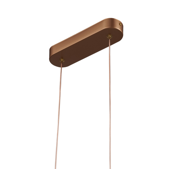 Lampa wisząca GUFO LED różowe złoto