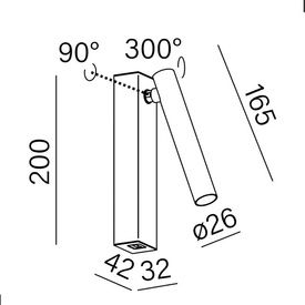 KINKIET PET MICRO R USB LED AQform