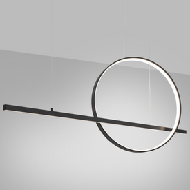 Lampa wisząca GLAD czarna 3000K Thoro Lighting 