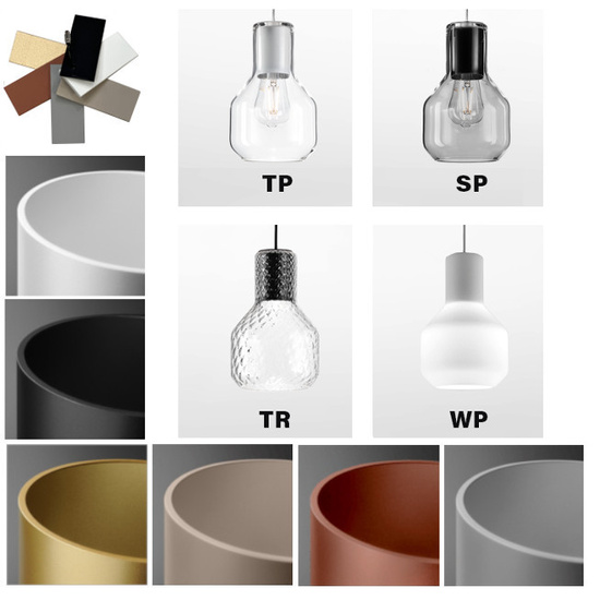 LAMPA WISZĄCA MODERN GLASS Barrel WP E27 230V AQFORM