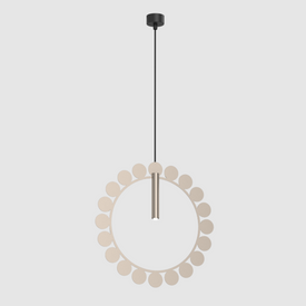 Lampa wisząca no. O Platynowa Shilo 