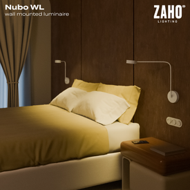 Kinkiet NUBO WL z włącznikiem Zaho Lighting