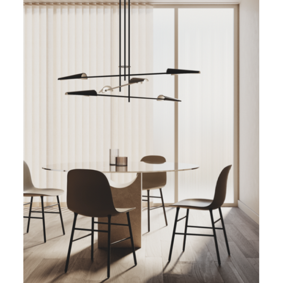 Lampa wisząca BION C1306/6/NEG Aromas 