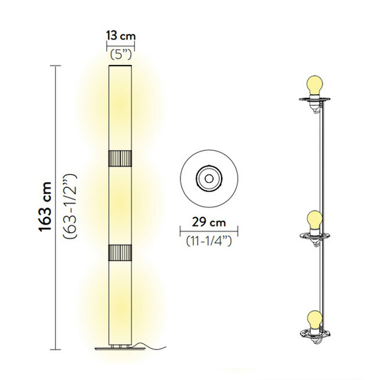 Lampa podłogowa La lollo SLAMP