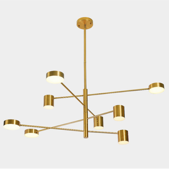 Lampa wisząca Remdal PND-16374-8-COP-3K Italux 