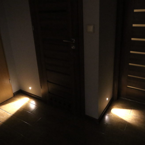 Oprawa schodowa LESEL 002 biała Elkim Lighting