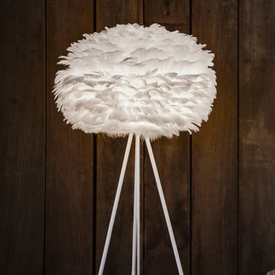 Lampa podłogowa EOS XL firmy Vita Copenhagen Design 02012, 04016 czarna podstawa