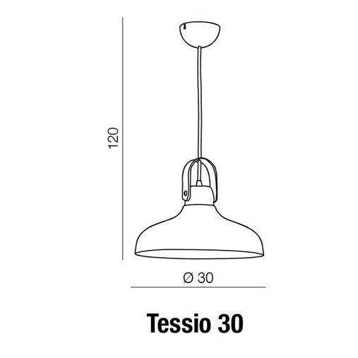 Lampa wisząca Azzardo Tessio 30 AZ1289