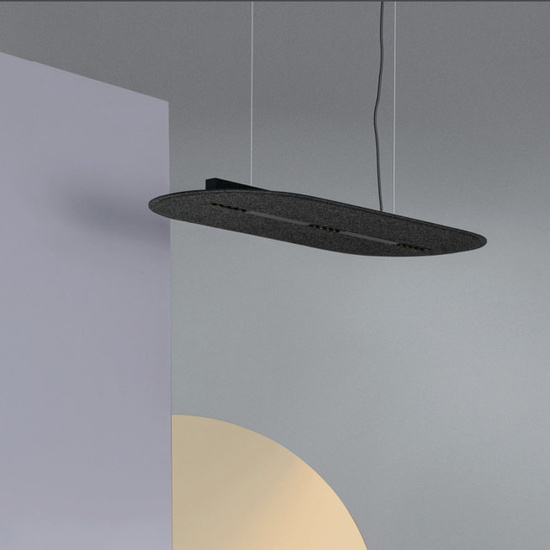 Lampa wisząca  Aqform AQfelt OVALL RAFTER points LED 