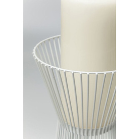 Świecznik Wire White 50cm Kare Design 38430