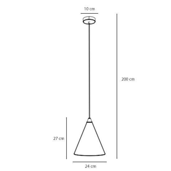 Lampa wisząca FORM MUSTARD  ALDEX