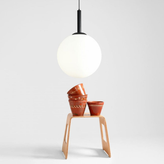 Lampa wisząca Bosso Grande 50 1087XXL1 czarna