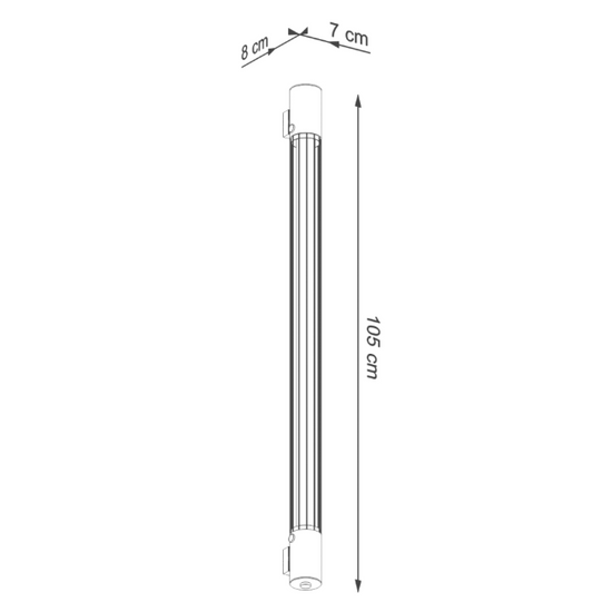 Kinkiet VALO czarny Thoro Lighting 
