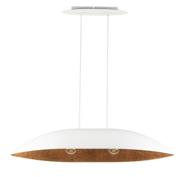 Gondola M biały/miedziany 40639