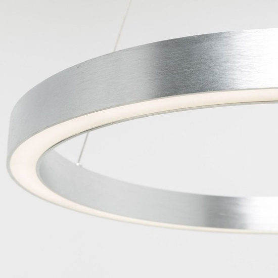 Lampa wisząca CARLO srebrna ZUMA LINE PL200910-500-SL