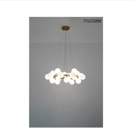 Lampa wisząca COSMO 72 złota Moosee