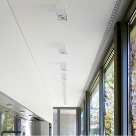 Plafon ELOY 1 czarny / aluminium Azzardo 