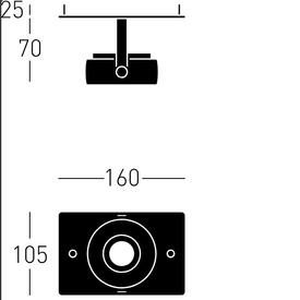 Oprawa wpuszczana D L11 Chors