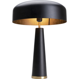 LAMPA STOŁOWA TIAN Ø36X50 CM CZARNA - KARE DESIGN