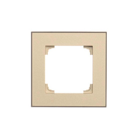 Ramka jednokrotna Simon 55 DUO szampańska