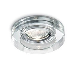 TRANSPARENTNA OPRAWA WPUSZCZANA BLUES FI ROUND 83254 IDEAL LUX