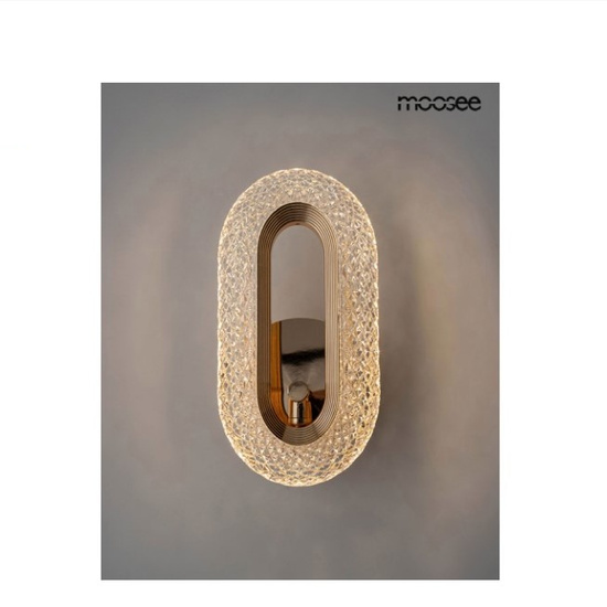 Kinkiet JEWEL złoty Moosee