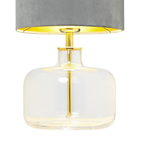 Lampa stołowa LORA szara Kaspa