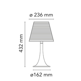 Lampa stołowa Miss K Flos