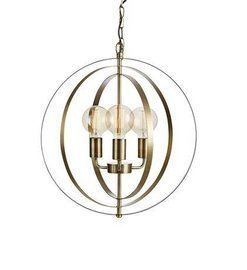  Lampa wisząca Orbit Markslojd 107941 patyna