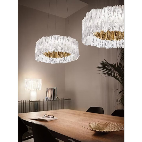 Lampa wisząca Akordeon Gold Slamp 