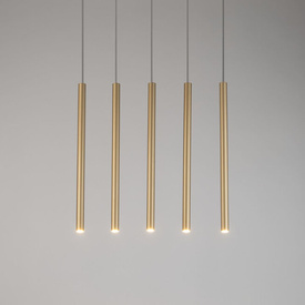 Sopel 5 prosty złoty 33617