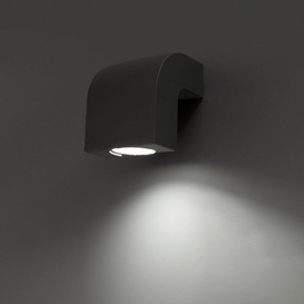 Kinkiet zewnętrzny KLAMP ciemnoszary 74407