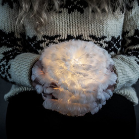 Lampa wisząca EOS micro biała UMAGE