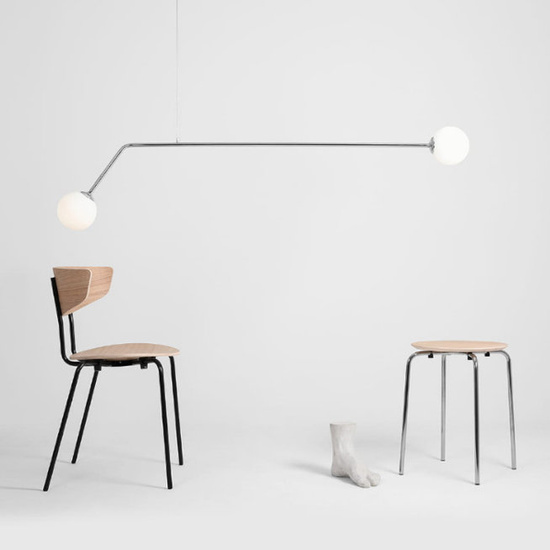 Lampa wisząca Pure 1064H4 chrom