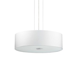 BIAŁA LAMPA WISZĄCA WOODY SP5 103242 IDEAL LUX