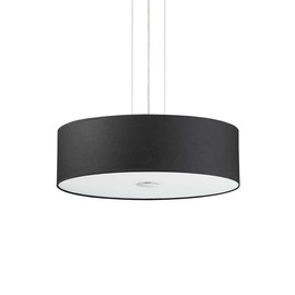 CZARNA LAMPA WISZĄCA WOODY SP5 105628 IDEAL LUX 