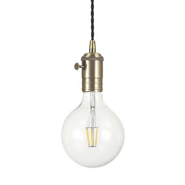 LAMPA WISZĄCA DOC SP1 ANTYCZNY MOSIĄDZ 163109 IDEAL LUX