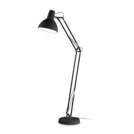 Lampa podłogowa Wally 265292 Ideal Lux czarna