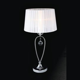 Lampa stołowa nocna Vivien MTM1637-1W Italux 