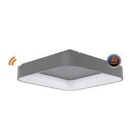 Lampa sufitowa Solvent S Grey 80 cm Azzardo Smart WiFi