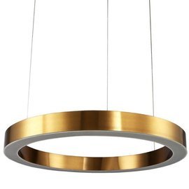 Lampa wisząca CIRCLE 100 ledowa 100 cm mosiądz