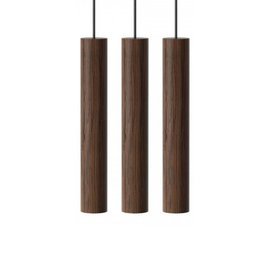 Lampa wisząca Chimes Cluster 3 ciemny dąb UMAGE