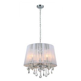 Lampa wisząca Cornelia biała Italux MDM-2572/5 W