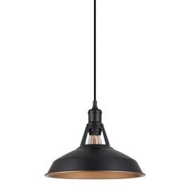 Lampa wisząca Freya Italux MDM-2315/1 M BK+GD