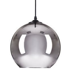 Lampa wisząca MIRROR GLOW srebrna 25 cm