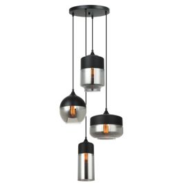 Lampa wisząca Molina MDM-4364/4 BK+SG